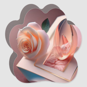 5.5" x 5.5" Paw Car Magnet