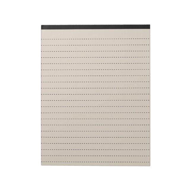 5.5" x 6" Compact Notepad with 40 Lined Pages (Rotated)