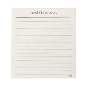 5.5" x 6" Notepad - 40 pages