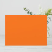 5.5 x 7.5 Backing Layer F60 Orange Felt Paper (Standing Front)