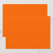 5.5 x 7.5 Backing Layer F60 Orange Felt Paper (Front/Back)