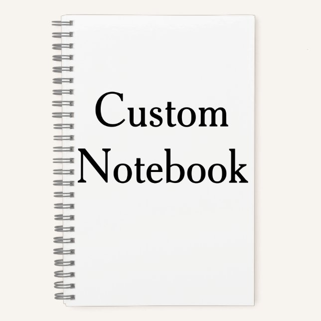 5.5" x 8.5" Classic Notebook (Front)