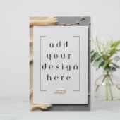 5.5" x 8.5" Flat Card (Standing Front)