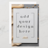 5.5" x 8.5" Flat Card (Front/Back)