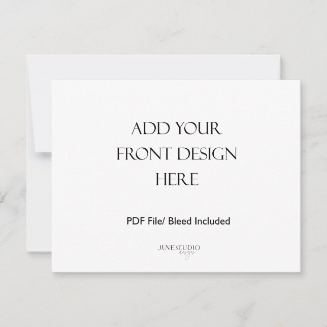 5.5x4.25" Double-sided Landscape Card Printing (Front)