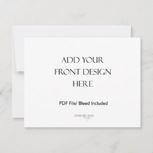 5.5x4.25" Double-sided Landscape Card Printing