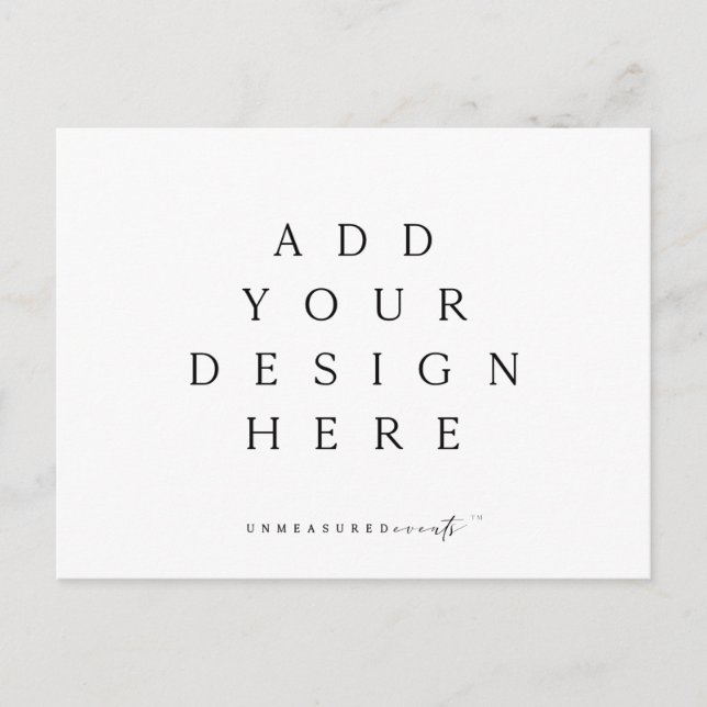 5.5x4.25" Horizontal Postcard Printing (Front)