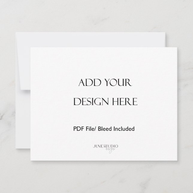 5.5x4.25" Landscape Card Printing (Front)