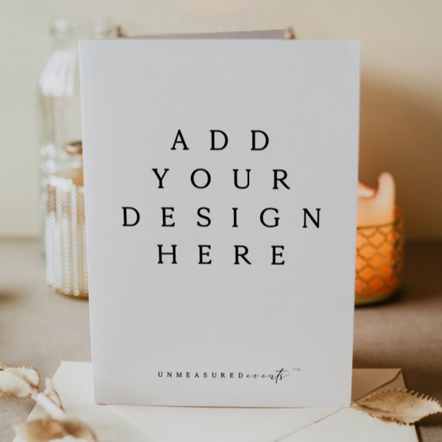 5.5x4" Greeting Card Printing (Creator Uploaded)