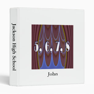 5,6,7,8 3 RING BINDER