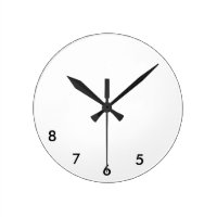 5, 6, 7, 8 Wall Clock for Dancers