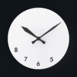 5, 6, 7, 8 Wall Clock for Dancers<br><div class="desc">Give me a 5,  6,  7,  8!  That's the only numbers a dancer needs with this awesome wall clock.  Great gift for any dancer or dance studio.</div>