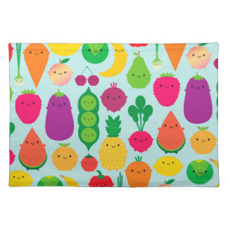 5 A Day Fruit & Vegetables Placemat
