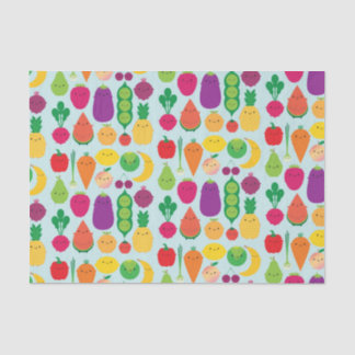 5 A Day Fruit & Vegetables Tissue Paper