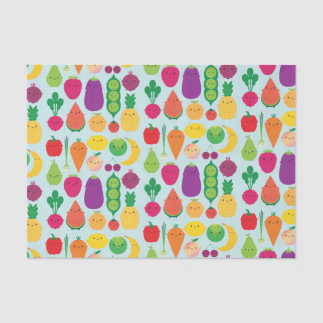 5 A Day Fruit Vegetables Tissue Paper Zazzle 5-a-day-fruit-vegetables-tissue-paper-zazzle