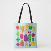 5 A Day Shopper Bag Kawaii Fruit and Vegetables 