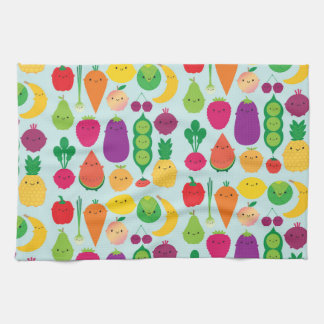 5 A Day Fruit & Vegetables Towel