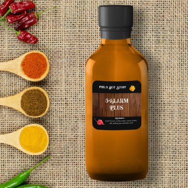 5-Alarm Hot Sauce for Small Bottles