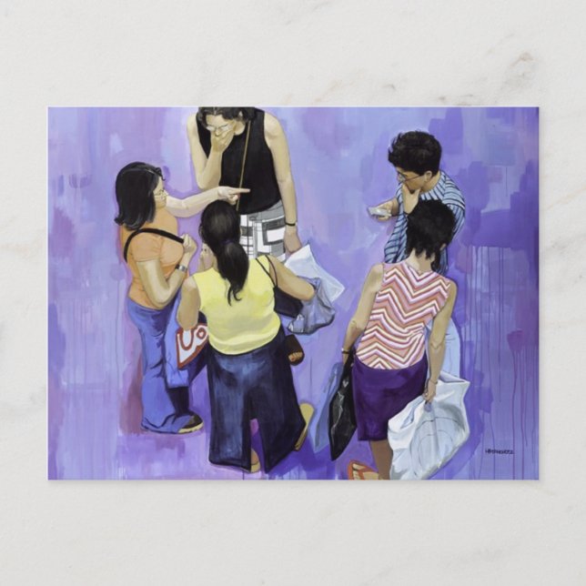 5 amigos postcard (Front)