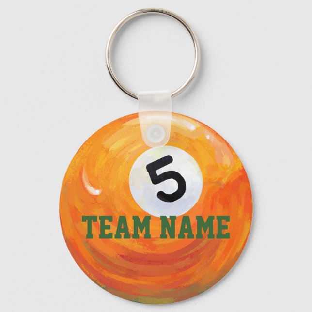 5 Ball Keychain (Front)