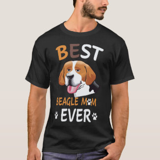5 Best Beagle Mom Ever Beagle T-Shirt