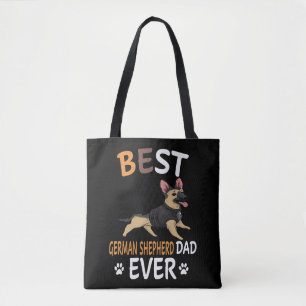 5 Best German Shepherd Dad Ever Tote Bag