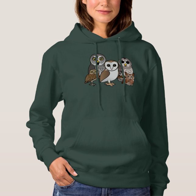 5 Birdorable Owls Hoodie (Front)