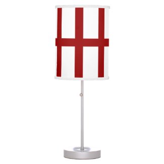 5 Bisected Red Lines Desk Lamp