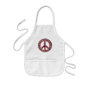5-color peace apron