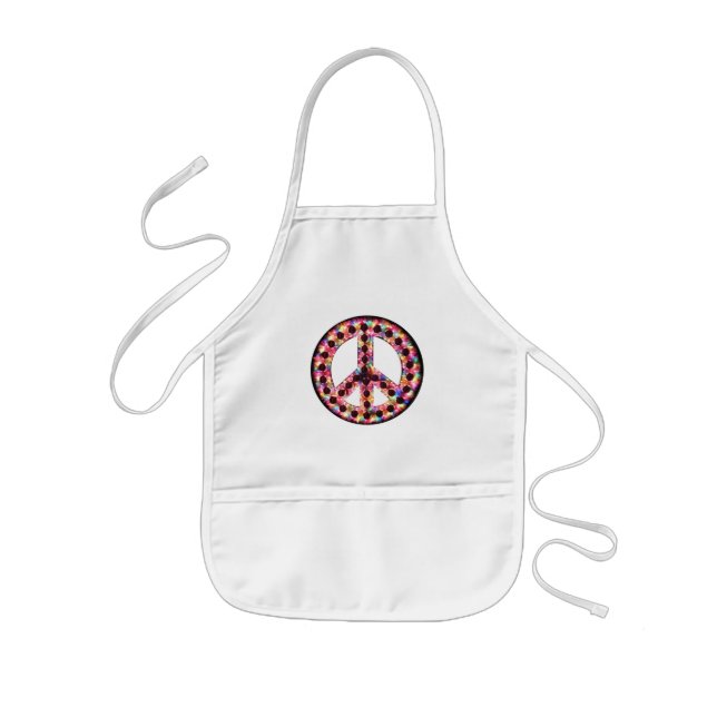 5-color peace apron (Front)