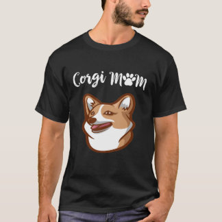 5 Corgi Mom T-Shirt