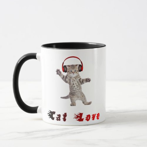 5_ cute beautiful lovely cool funny cat  mug