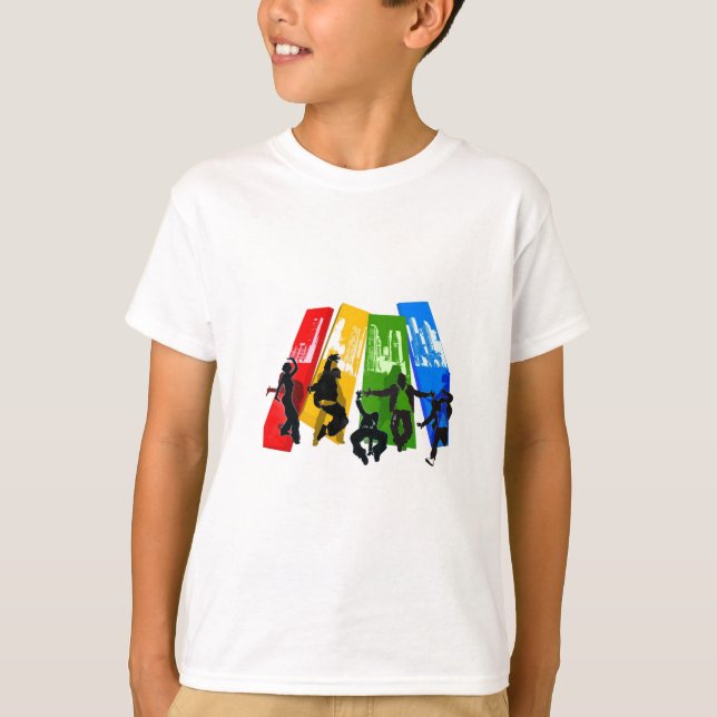 5 dance hip hop T-Shirt (Front)