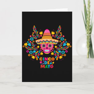 5 De Mayo Cinco De Mayo Sombrero Maraca Premium Tr Card