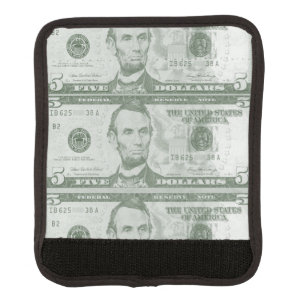 5 Dollar Bill Luggage Handle Wrap