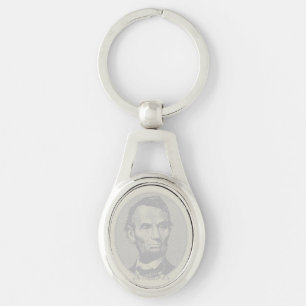 $5 Dollar Money of President Abraham Lincoln Keychain