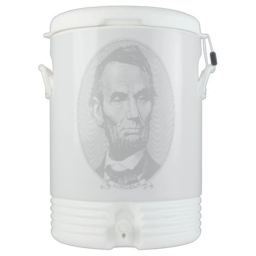 5Dollar President Abraham Lincoln Money  Beverage Cooler