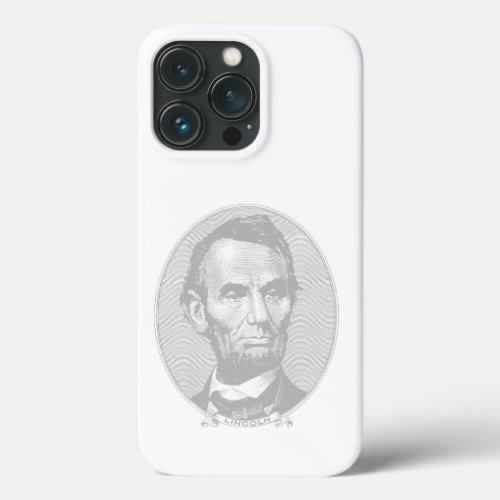 5Dollar President Abraham Lincoln Money  iPhone 13 Pro Case