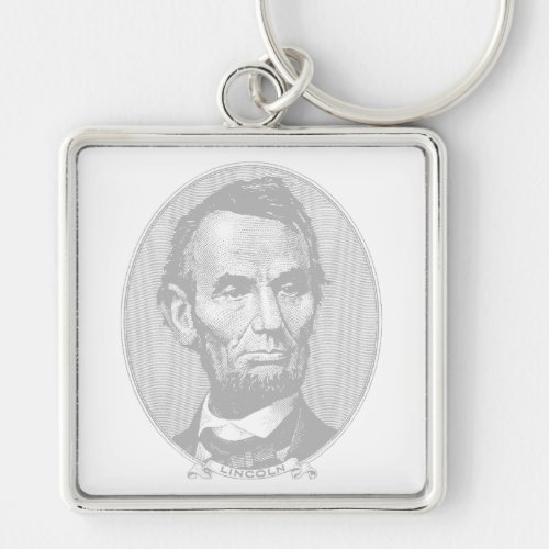 5Dollar President Abraham Lincoln Money  Keychain