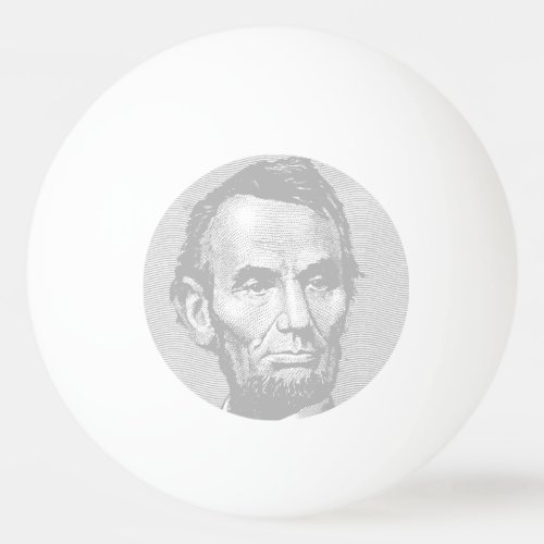 5Dollar President Abraham Lincoln Money  Ping Pong Ball