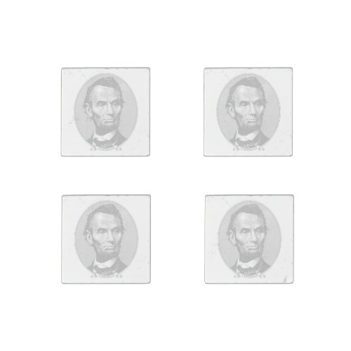 5Dollar President Abraham Lincoln Money  Stone Magnet