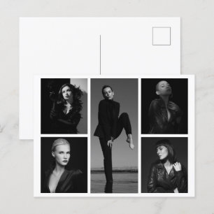 5 Editable greeting postcard