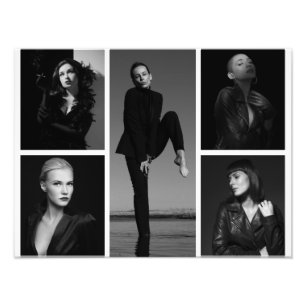 5 Editable Photo Collage Photo Enlargement