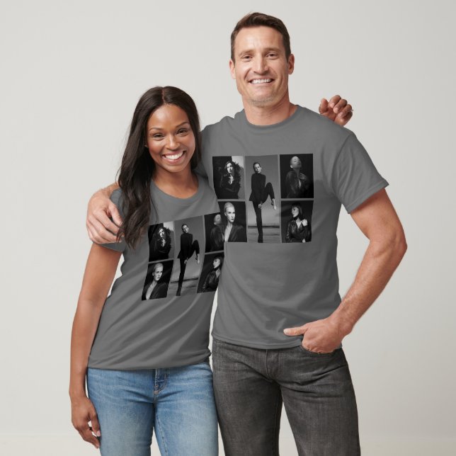5 Editable Photo Collage T-Shirt (Unisex)