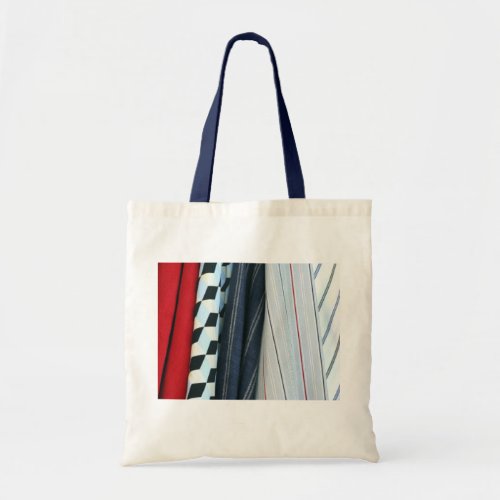 5 Fabrics With Geometric Patterns Tote Bag