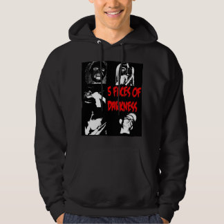 5 faces of darkness hoodie
