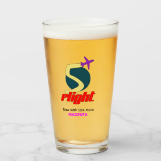 5 Flight Pilot Pint Glass
