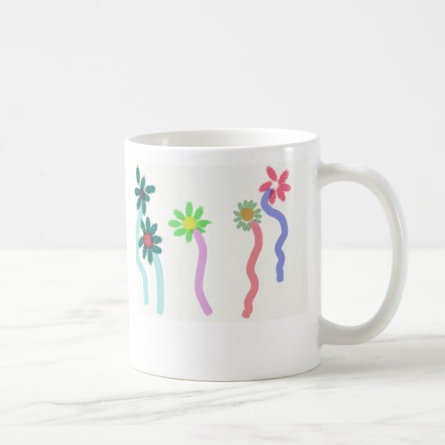 5 flowers, Friends are like flowers...The more ... Coffee Mug (Right)