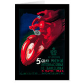 5 Gran Premio Internat'l Motorcycle Poster (Front)