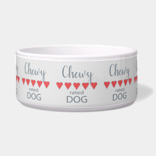 5 Heart rated Dog Bowl